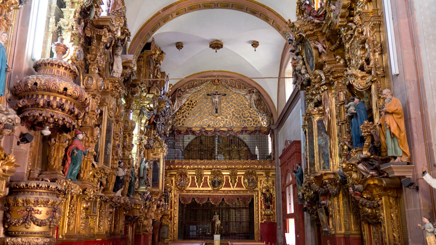 TEMPLO DE SANTA CLARA QUERÉTARO MEXICO