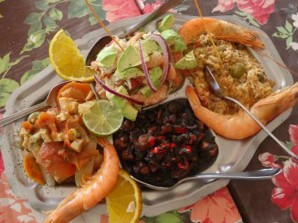 Come en los restaurantes del Malecón